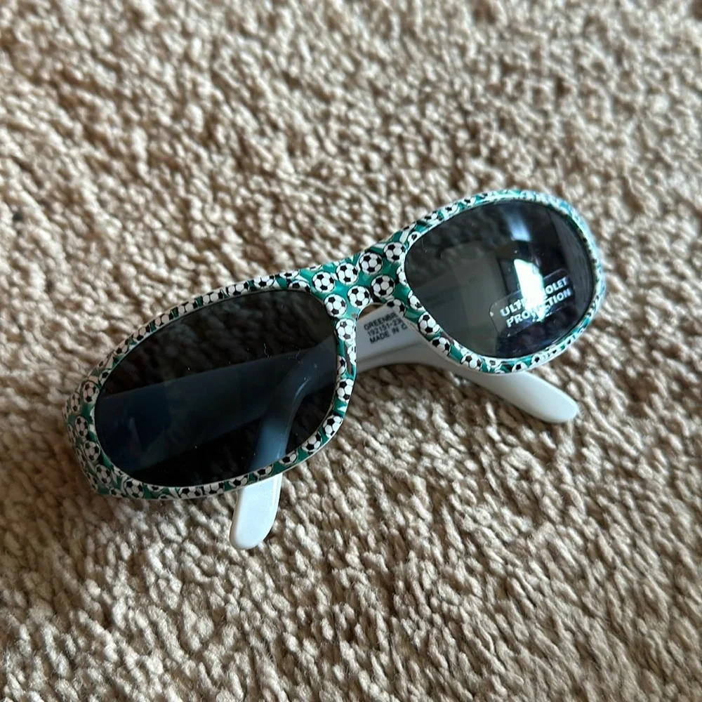 Kids Soccer Print Sunglasses 🕶️